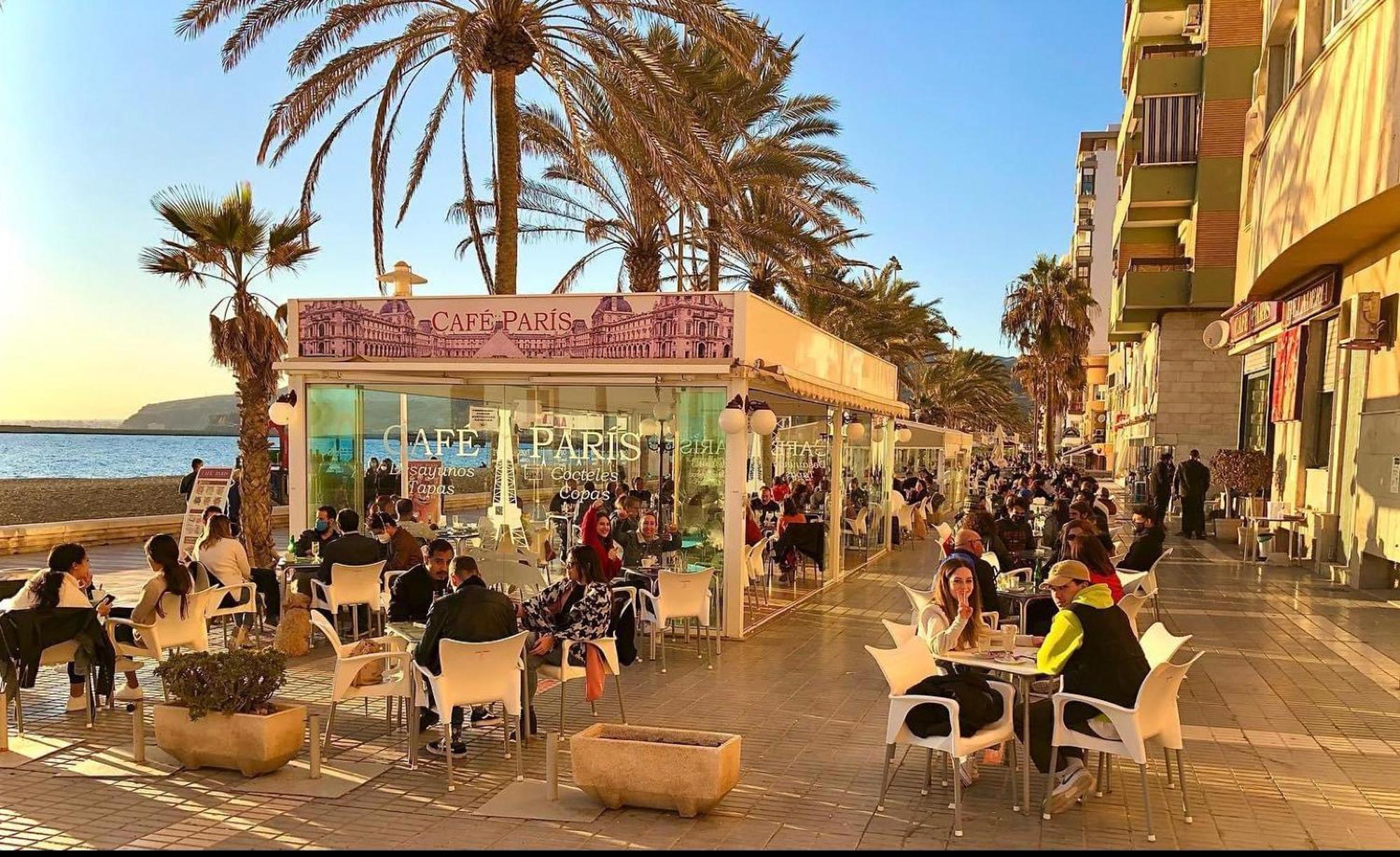 Apartamento Primera Linea De Playa En Almeria Exterior photo